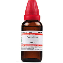 WILLMAR SCHWABE INDIA PANCREATINUM 200 CH (30ML)