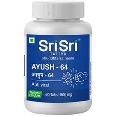 SRI SRI TATTVA AYUSH 64 ANTI VIRAL 500MG TABLETS (60TAB)