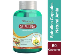 PATANJALI SPIRULINA CAPSULE WITH AMLA - 60 TABS 65 GM