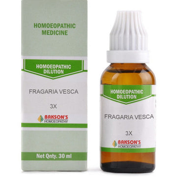 BAKSON FRAGARIA VESCA 3X DILUTION (30ML)