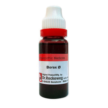 DR. RECKEWEG BORAX MOTHER TINCTURE 1X (Q) (20ML)