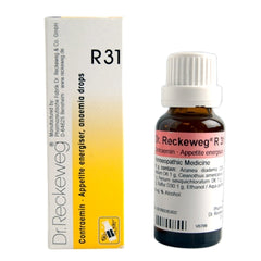 Dr. Reckeweg R31 Increases Appetite And Blood Supply Drop