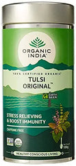 ORGANIC INDIA TULSI ORIGINAL 100 GM TIN