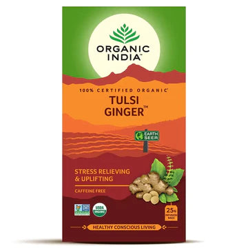 ORGANIC INDIA TULSI GINGER 25 TB