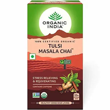 ORGANIC INDIA TULSI MASALA CHAI 25 TB