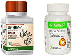 HERBALIFE VRITILIFE BRAIN HEALTH WITH HERBAL CONTROL FOR BETTER METABOLISM COMBO (100 GRAM)