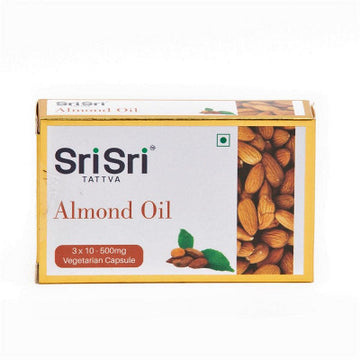 SRI SRI TATTVA ALMOND OIL VEG CAPSULE (30CAPS)