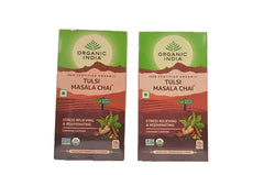 ORGANIC INDIA TULSI MASALA CHAI, 25 INFUSION BAGS (PACK OF 2)