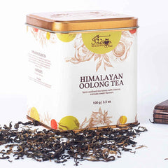 THE INDIAN CHAI - HIMALAYAN OOLONG TEA 100G, PREVENTS OBESITY AND OVERWEIGHT, HELPS REGULATE GLUCOSE LEVELS, PROTECTS AGAINST HEART AILMENTS