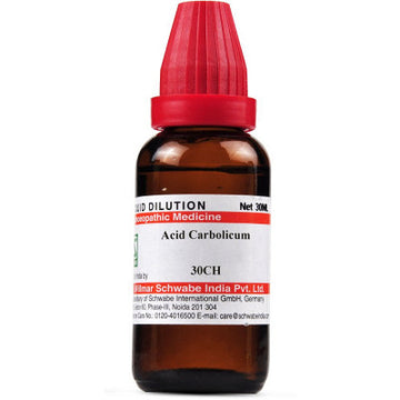 WILLMAR SCHWABE INDIA ACID CARBOLICUM 30 CH (30ML)