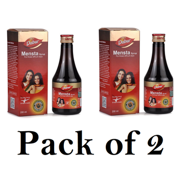 DABUR MENSTA SYRUP (PACK OF 2) 200ML EACH