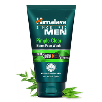 HIMALAYA MEN PIMPLE CLEAR NEEM FACE WASH 100ML