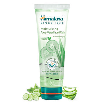 HIMALAYA MOISTURIZING ALOE VERA FACE WASH 200 ML